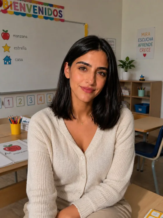 Miss Karoll, educadora creadora del contenido de EducarFácil
