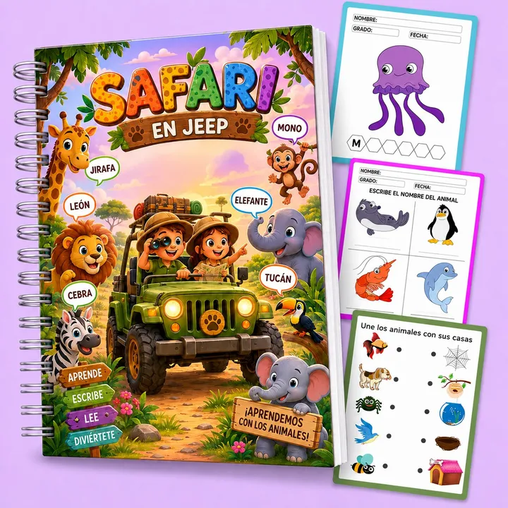 Módulo educativo: Safari en jeep: Animales