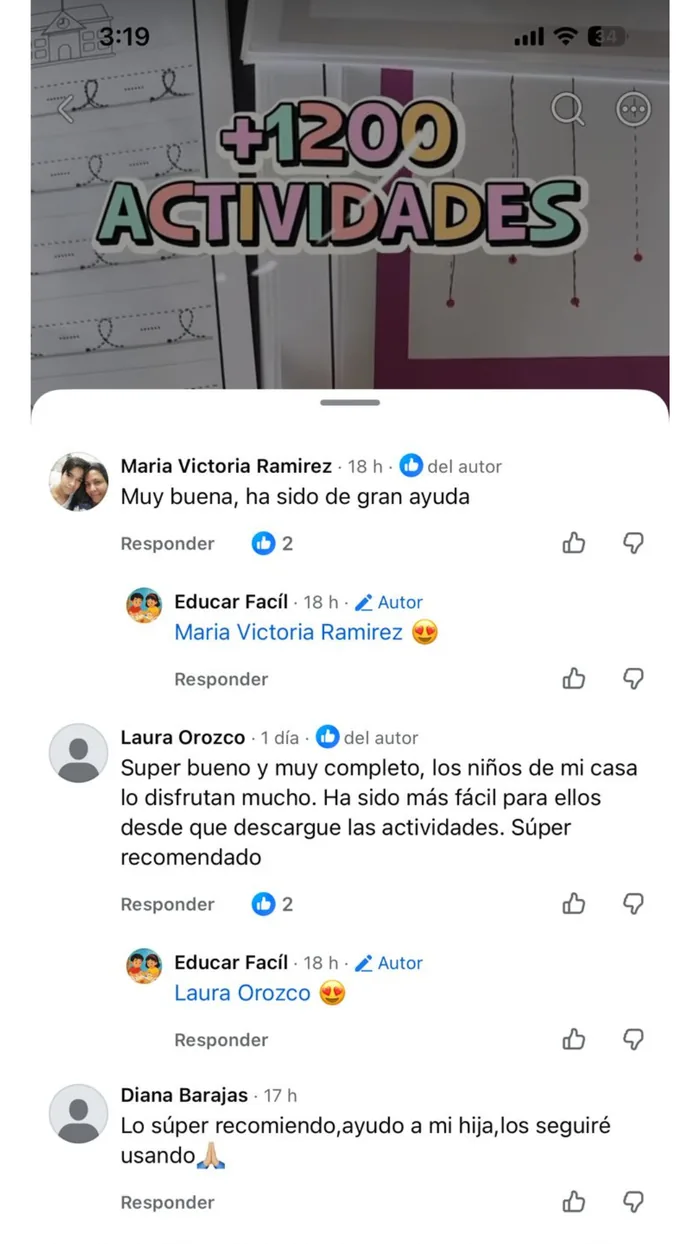 Testimonio real de una mamita usuaria del kit EducarFácil 6